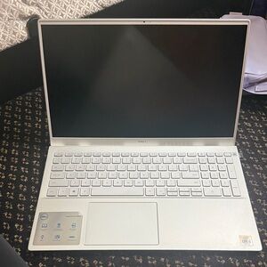 Dell Silver/White 15.6" Laptop with Numeric Keypad